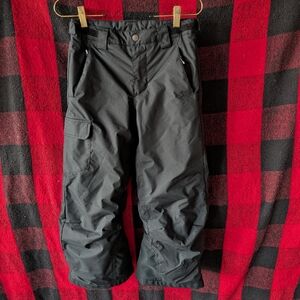 Columbia Kids Black Snow Pants Size 8 Medium